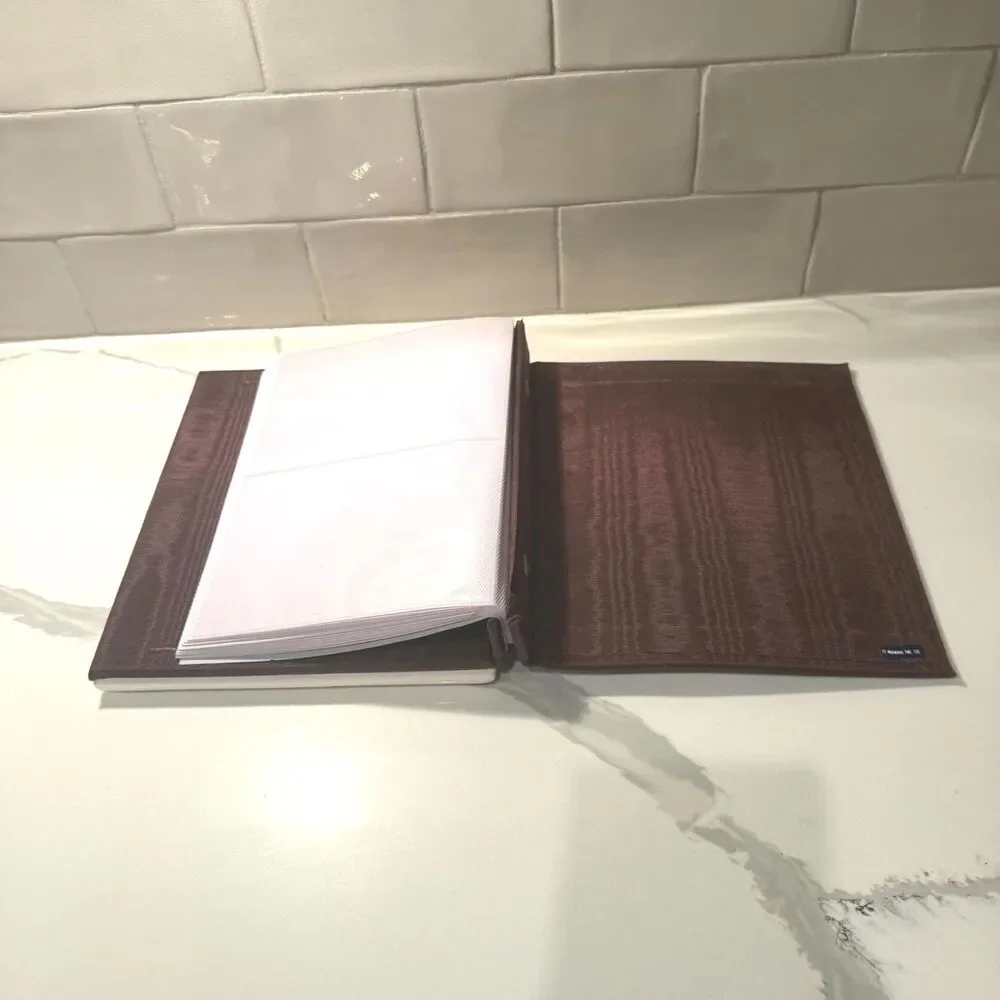 Vintage Melannco Ceramic Photo Album Frame, Keeper of Memories 00780